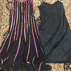 JS Collections Elegant Black Dress